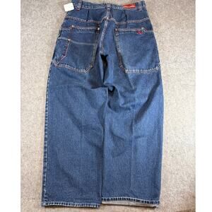 Vintage Paco Straight Jeans Mens 32x30 Blue Baggy Utility Skater Goth Denim Y2K